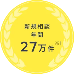 新規相談年間27万件
